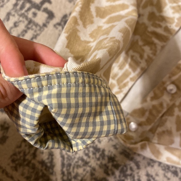 Maeve Anthropologie cropped super stretchy denim jacket - Picture 2 of 5